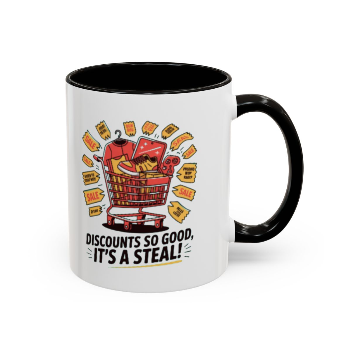 Discounts So Good It's A Steal Shopping Mug