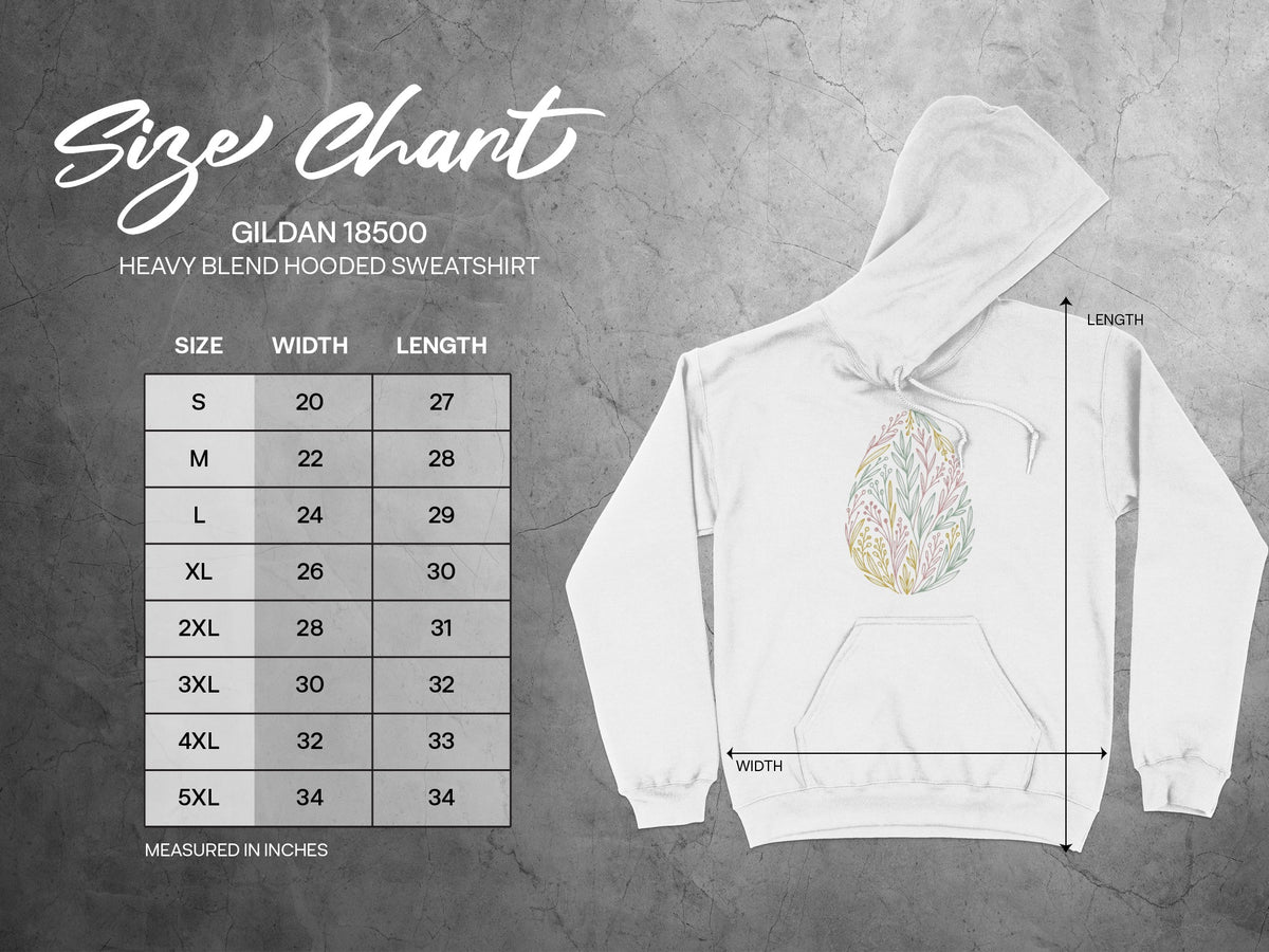 Gildan 18500 Heavy Blend Hooded Sweatshirt Product