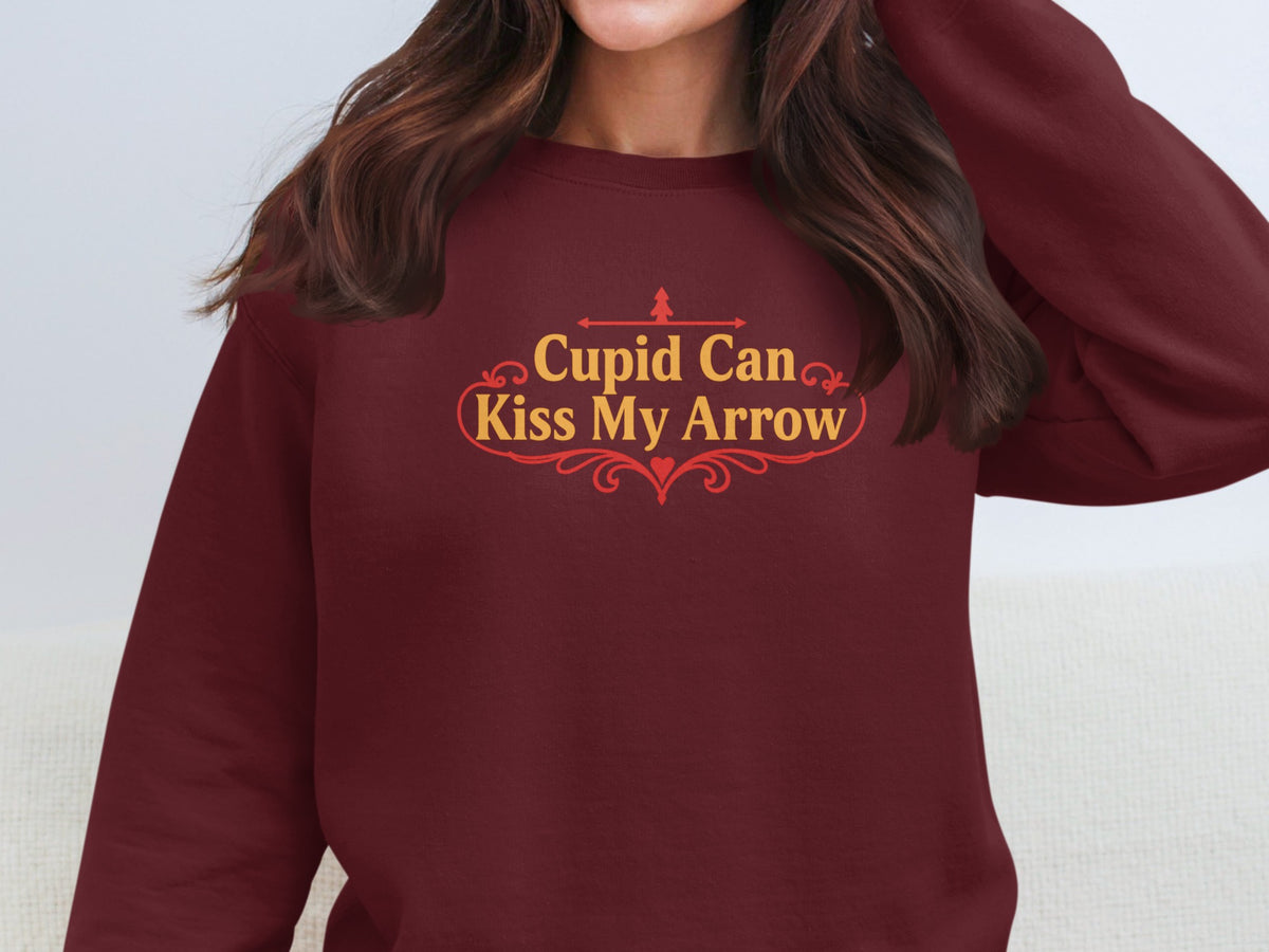 Cupid Can Kiss My Arrow Sweatshirt