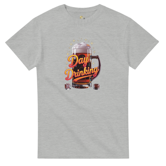 Day Drinking on a Heavyweight T-Shirt