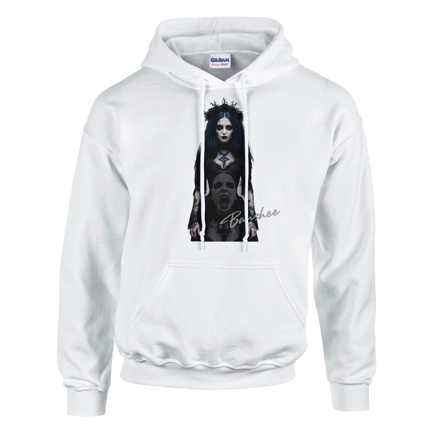 classic unisex pullover hoodie Fantasy Art banshee wail personalized