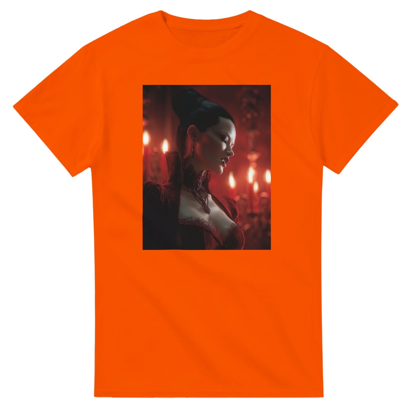 Cute Lil' Vampire on a Heavyweight T-shirt