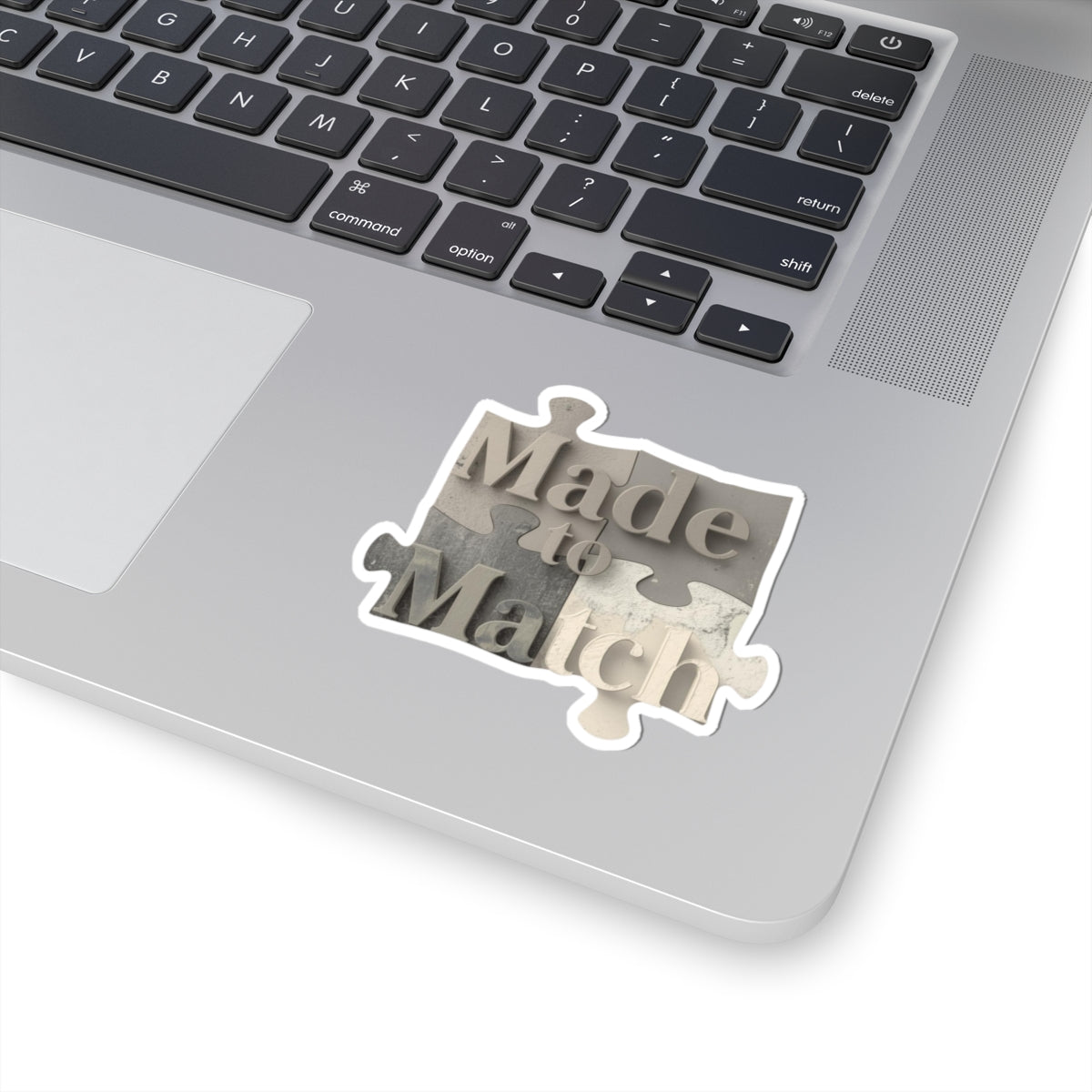 Made to Match Puzzle Piece Laptop Accessory Sticker