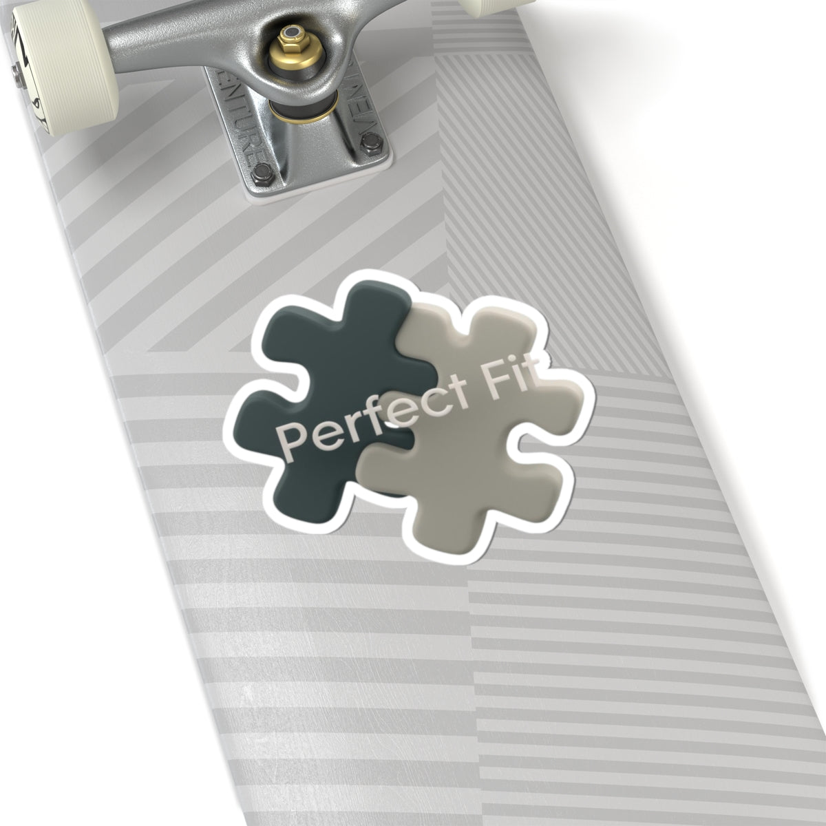 Perfect Fit Puzzle Sticker for Skateboard Accessory