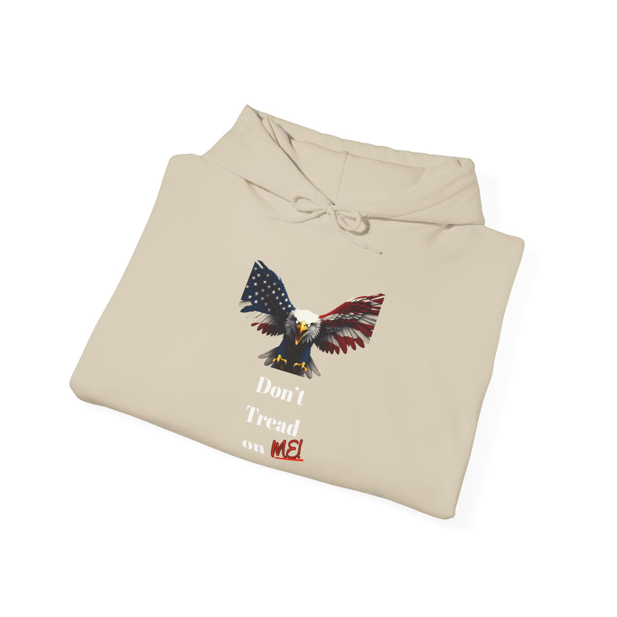 Don't Tread On Me Patriotic Eagle on a Pullover Hoodie