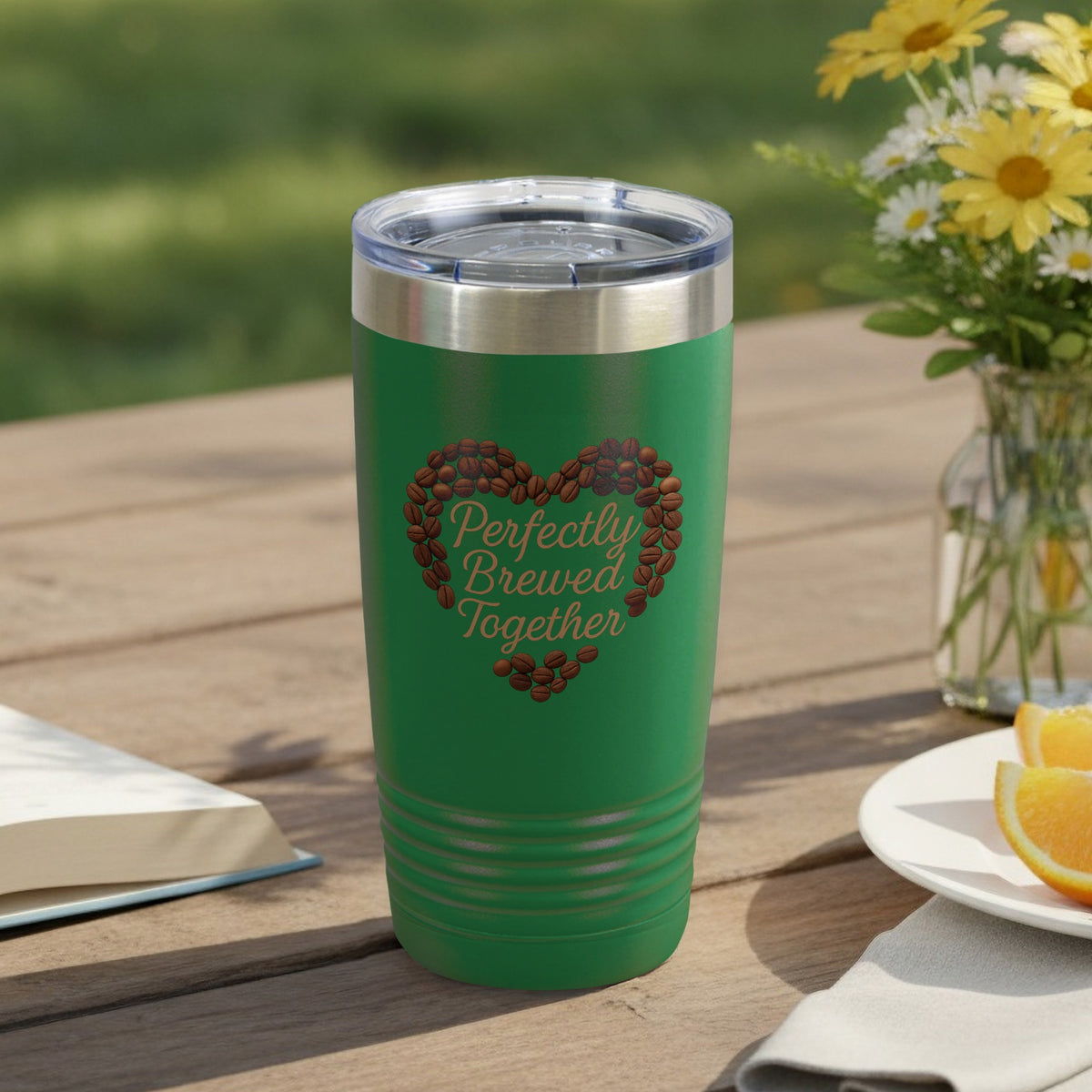 Perfectamente elaborados juntos – Vaso térmico de 20 oz