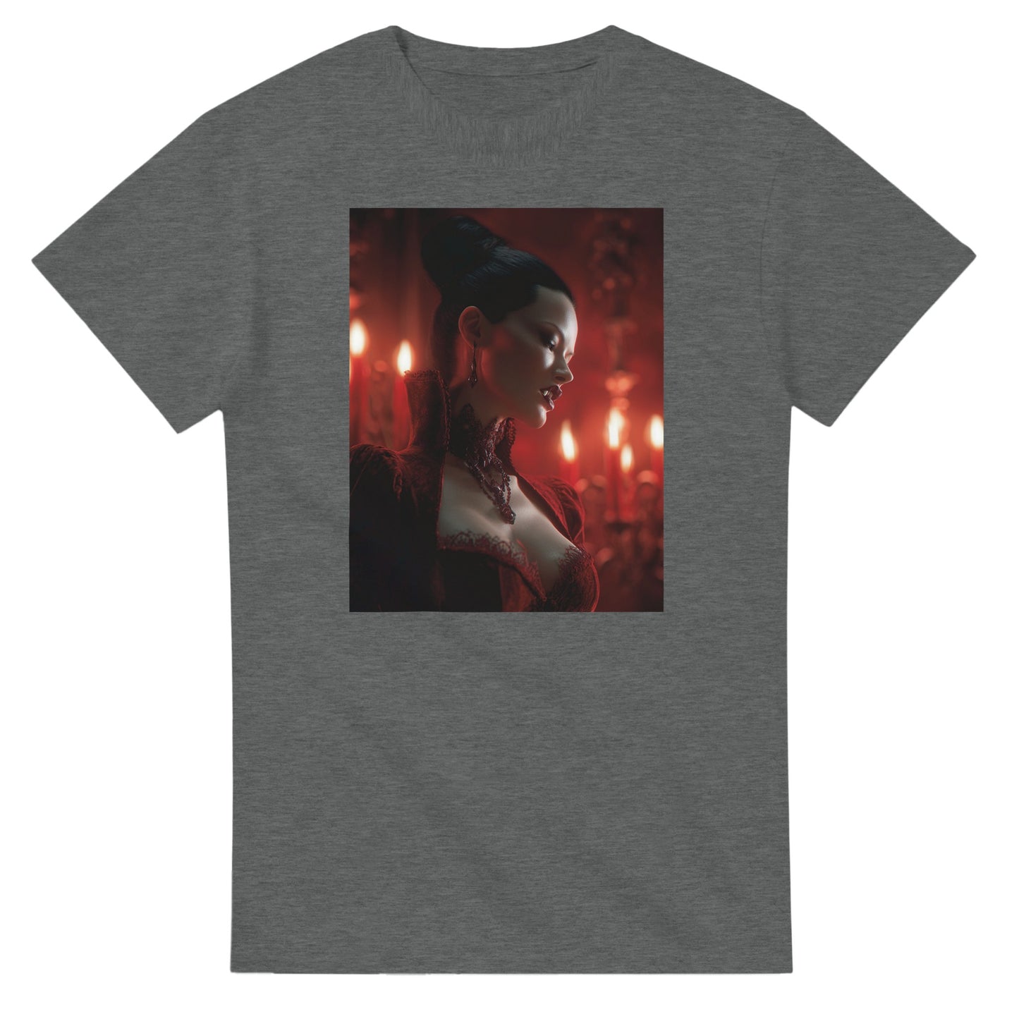 Cute Lil' Vampire on a Heavyweight T-shirt