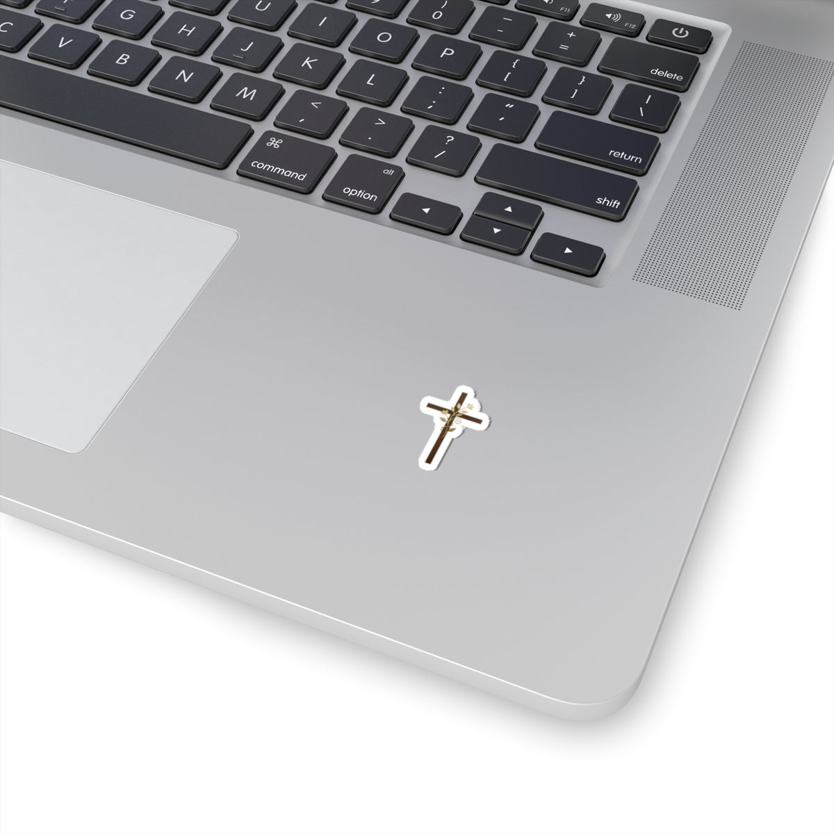Religious Faith Cross Jesus Christ Vine Sticker product type