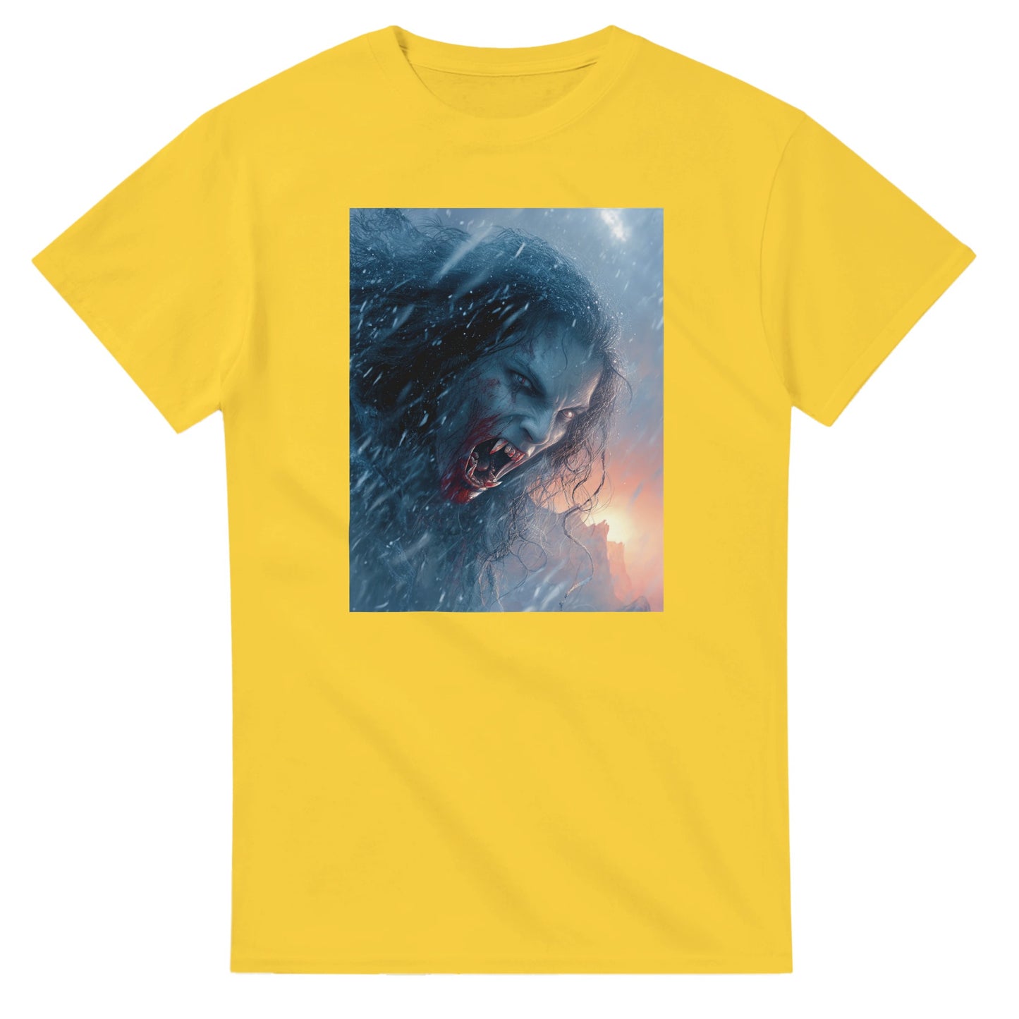 Cute Lil' Vampire on a Heavyweight T-shirt