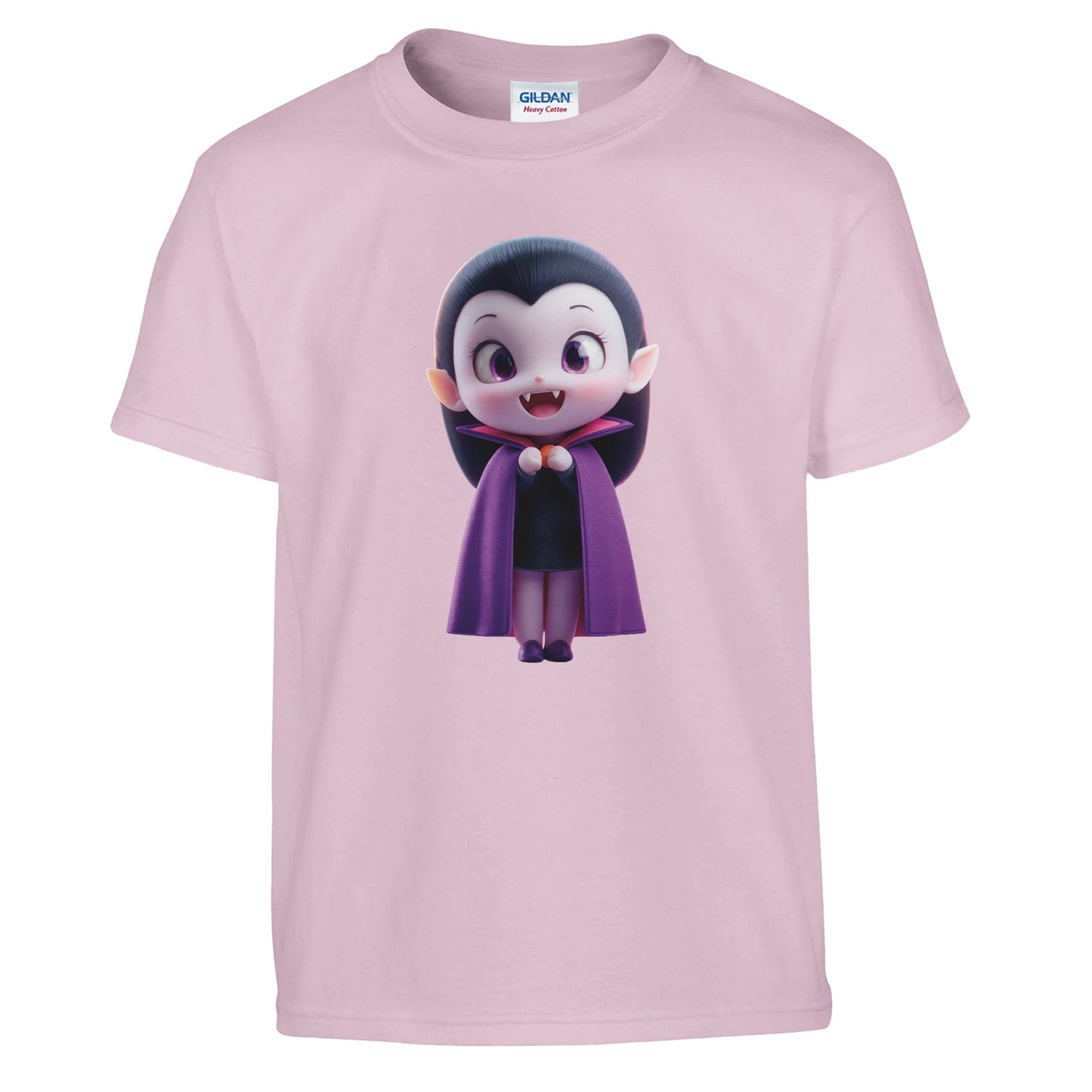 Cute Lil' Vampire on a Heavyweight T-shirt