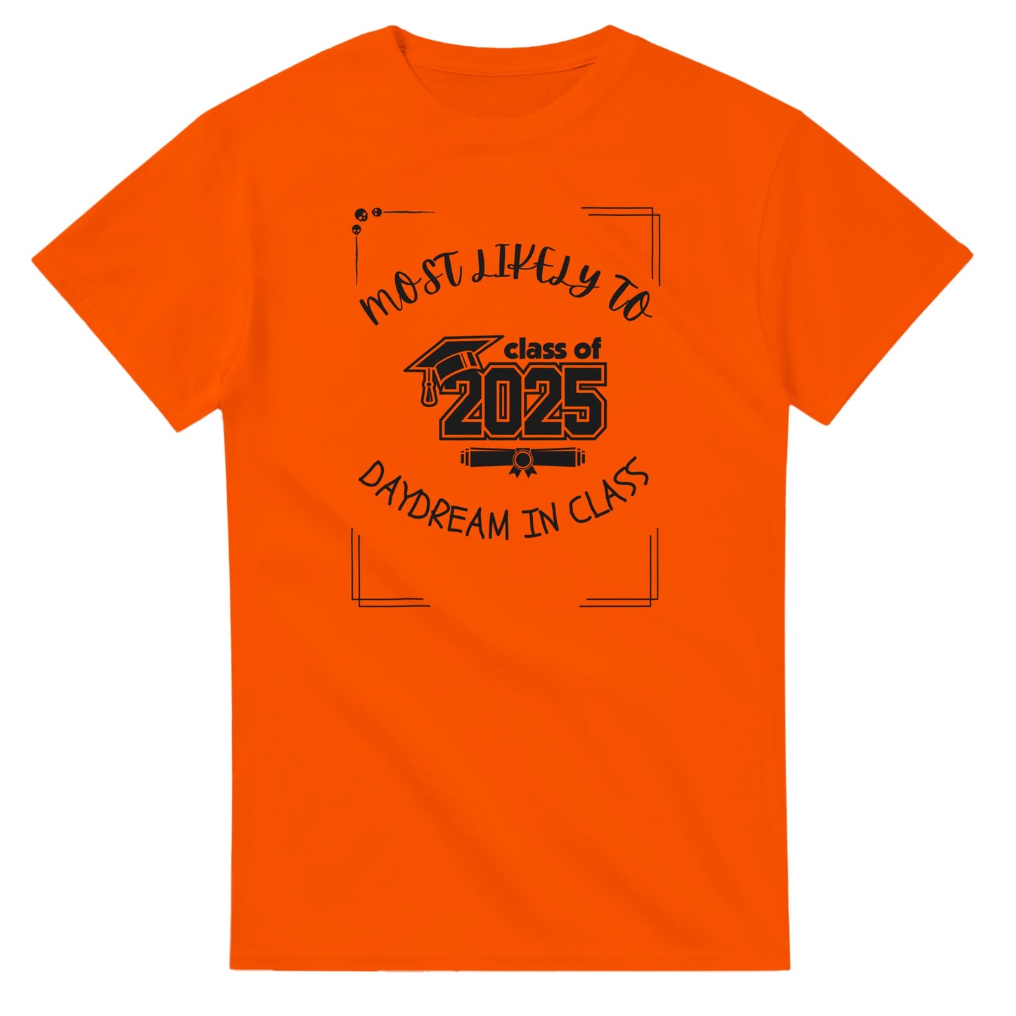 Most Likely To' high school design on a Heavyweight T-shirt