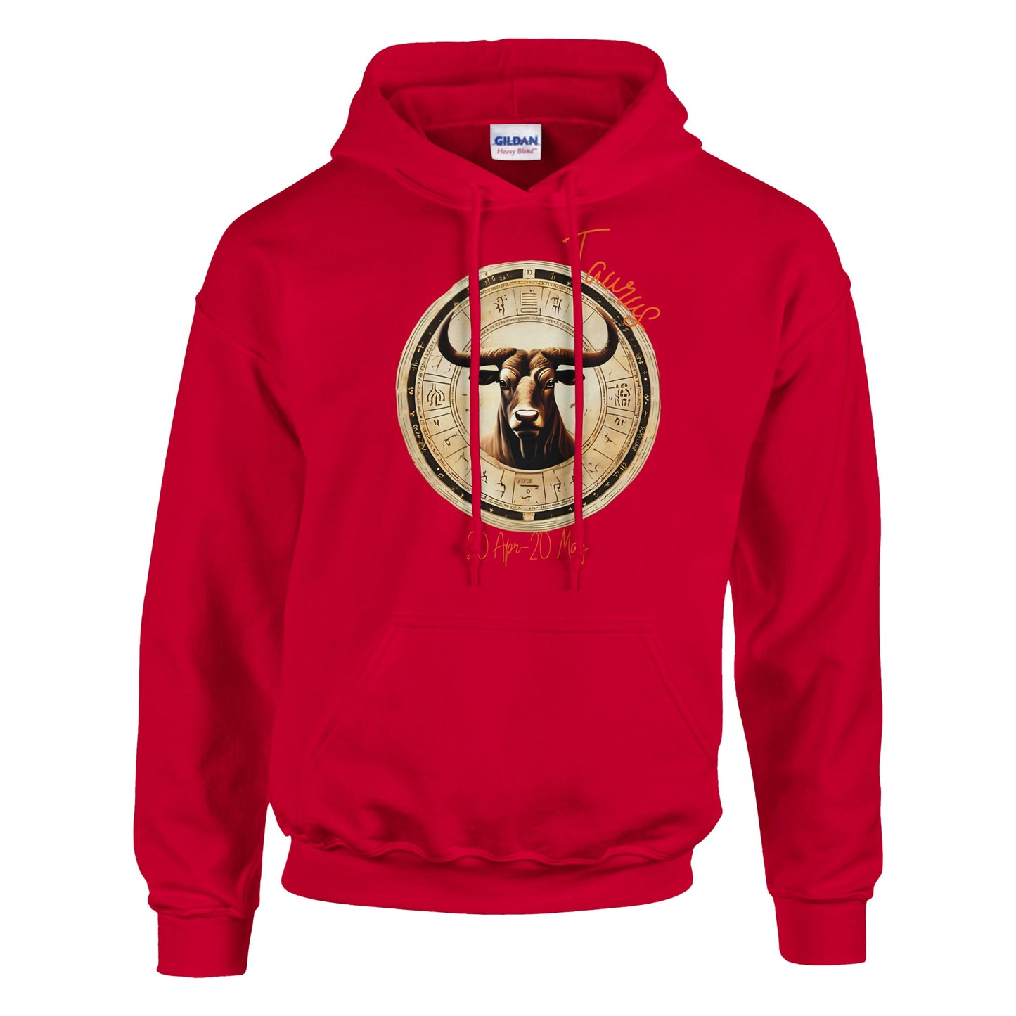 Taurus Bull Classic Unisex on a pullover hoodie