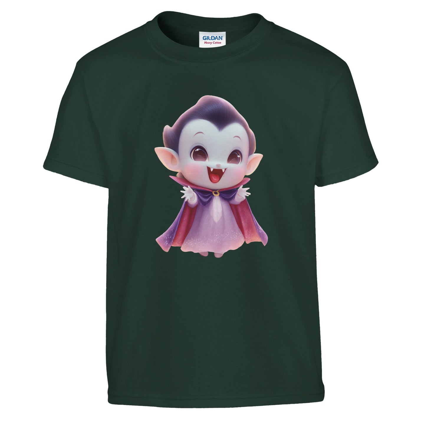 Cute Lil' Vampire on a Heavyweight T-shirt
