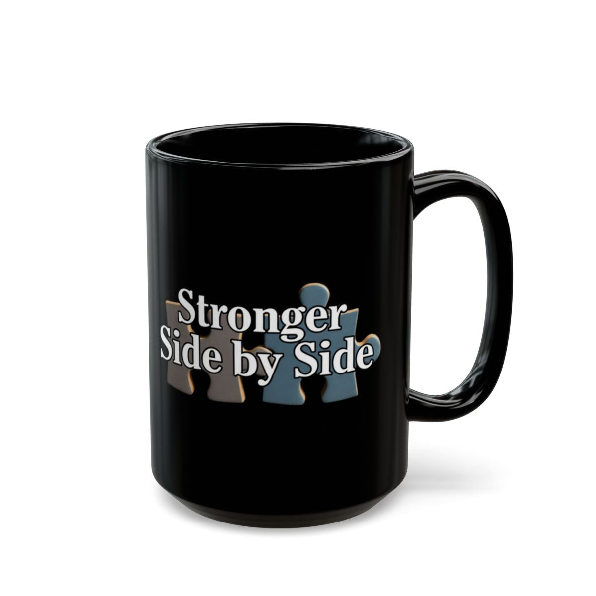 Stronger Side By Side Inspirational Mug