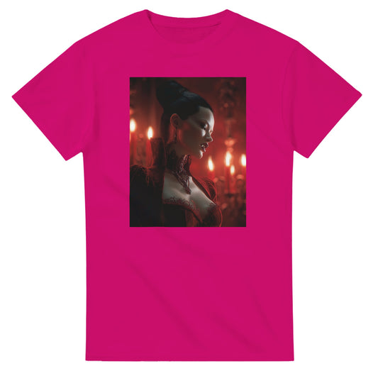 Enchanting Gothic Elegance on a Heavyweight T-shirt