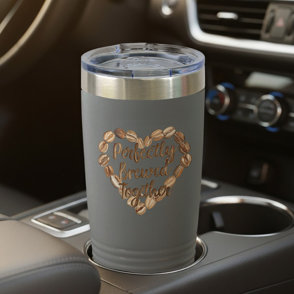 Perfectamente elaborados juntos – Vaso térmico de 20 oz