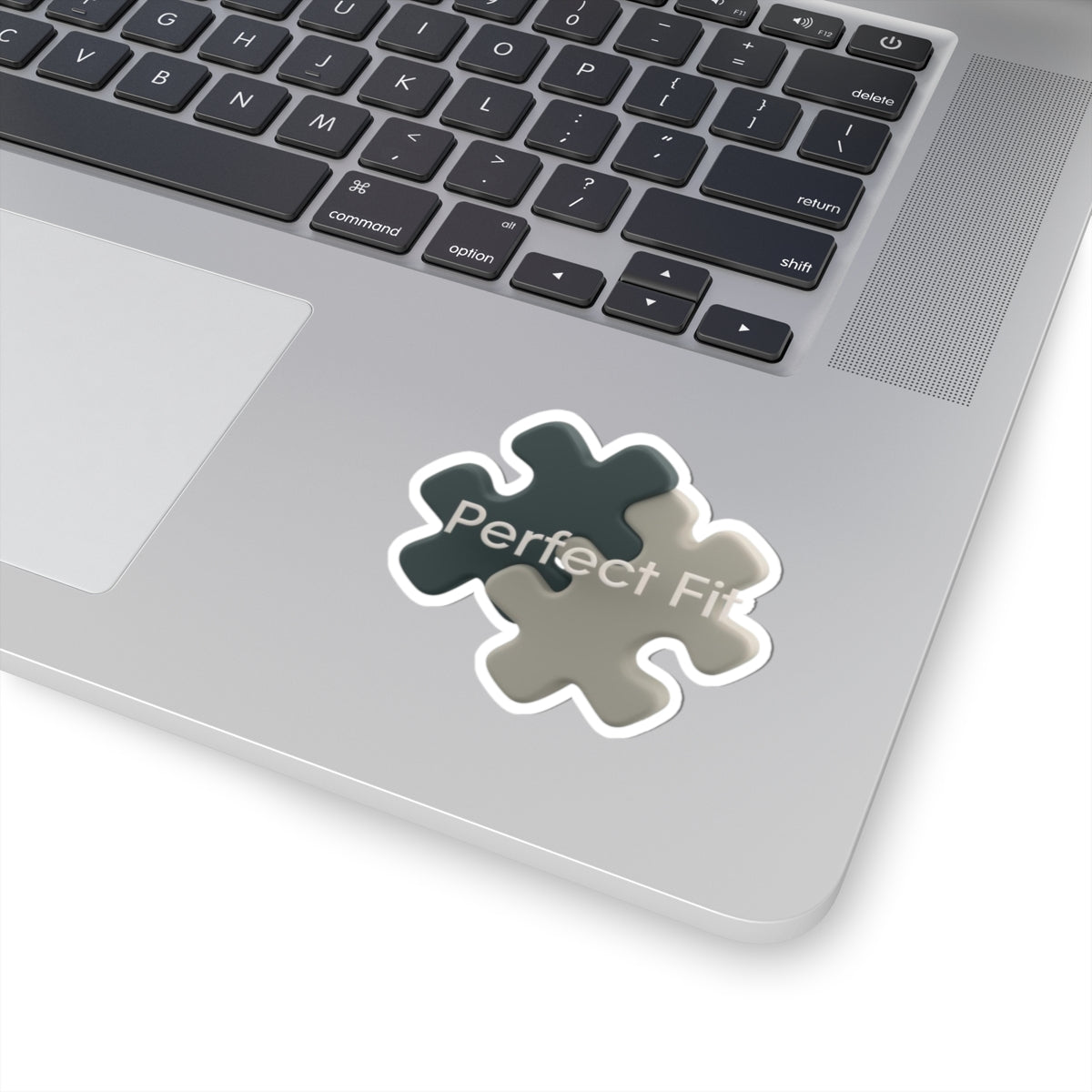 Perfect Fit Puzzle Design Decorative Sticker