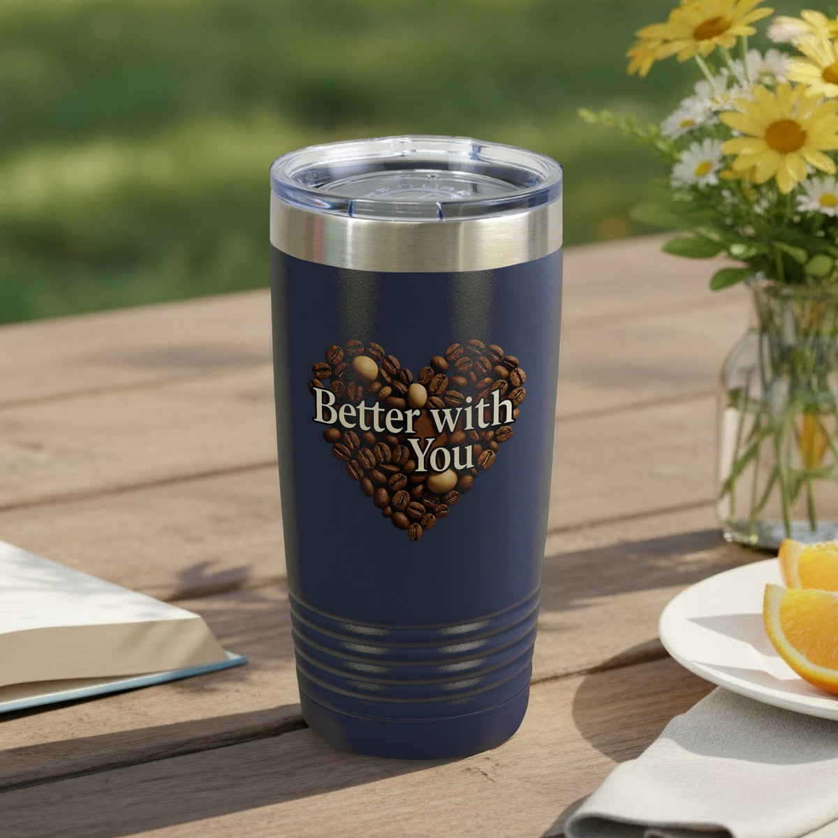 Mejor contigo – Vaso térmico de 20 oz