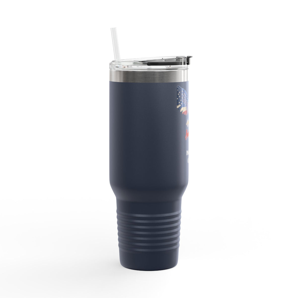 American By Birth Patriot Patriotic Eagle 40oz tumbler