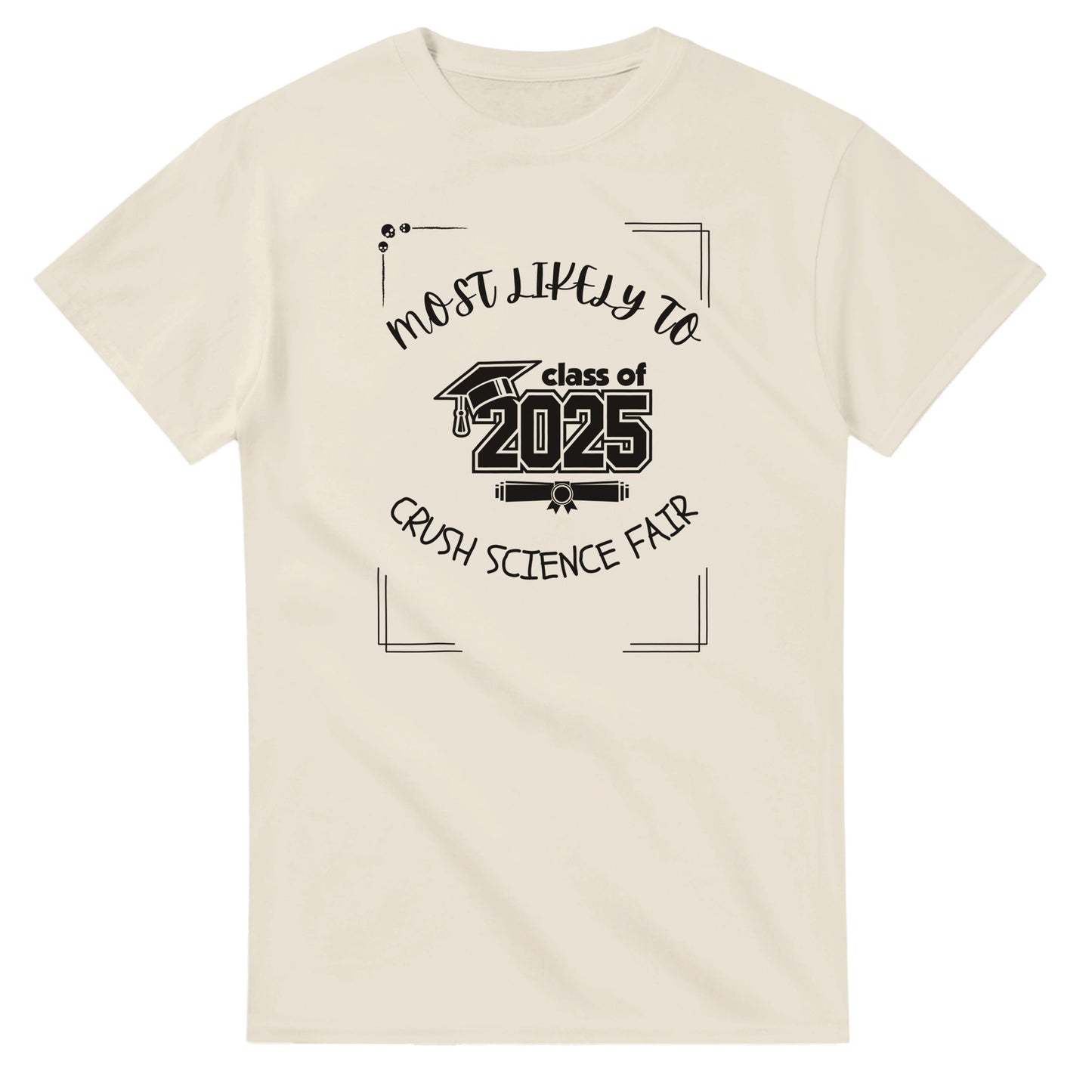 Most Likely To' high school design on a Heavyweight T-shirt