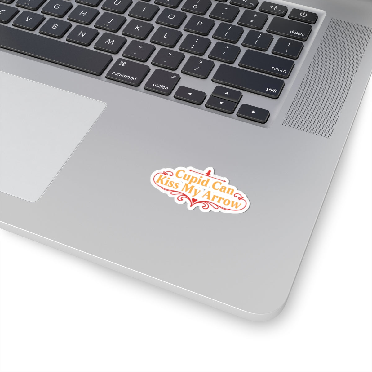 Cupid Can Kiss My Arrow Sticker for Laptops or Notebooks