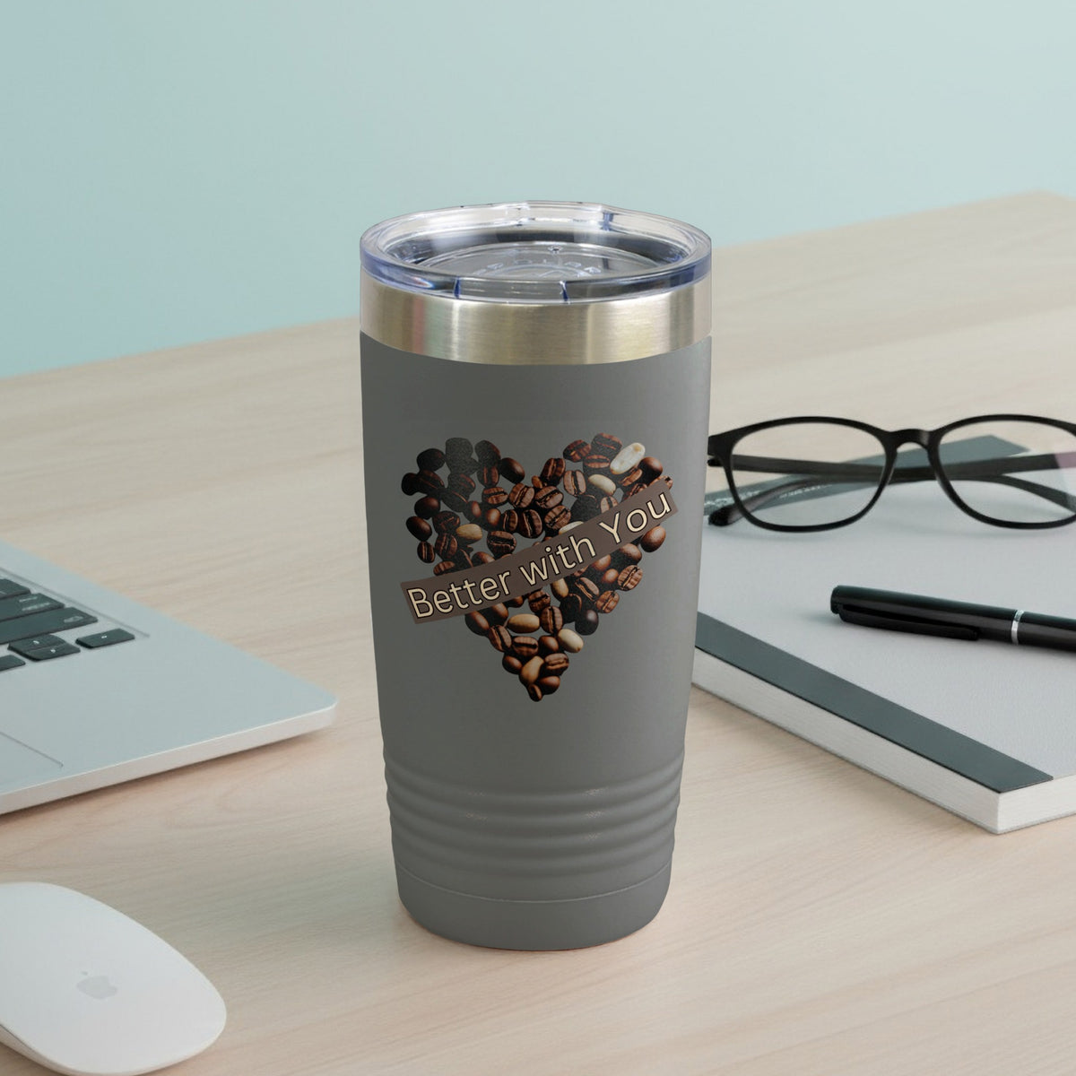 Mejor contigo – Vaso térmico de 20 oz