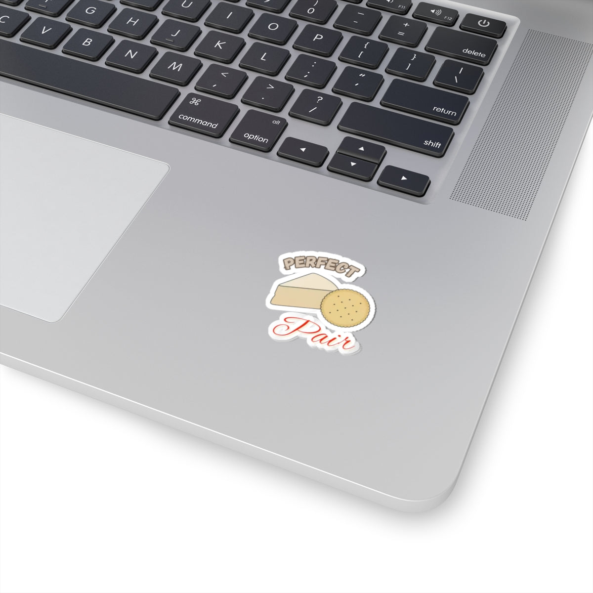 Perfect Pair phrase on a Kiss-Cut Sticker