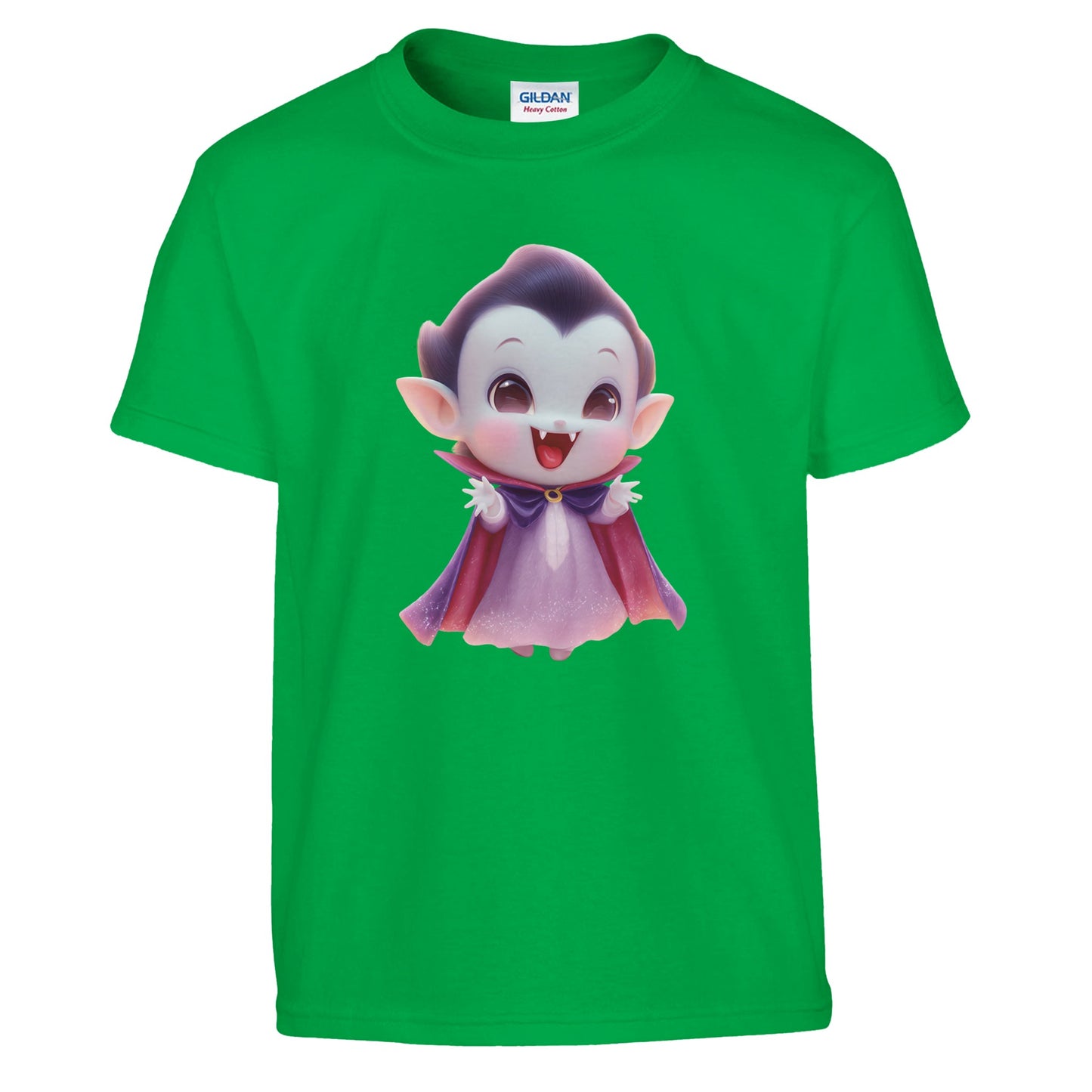 Cute Lil' Vampire on a Heavyweight T-shirt