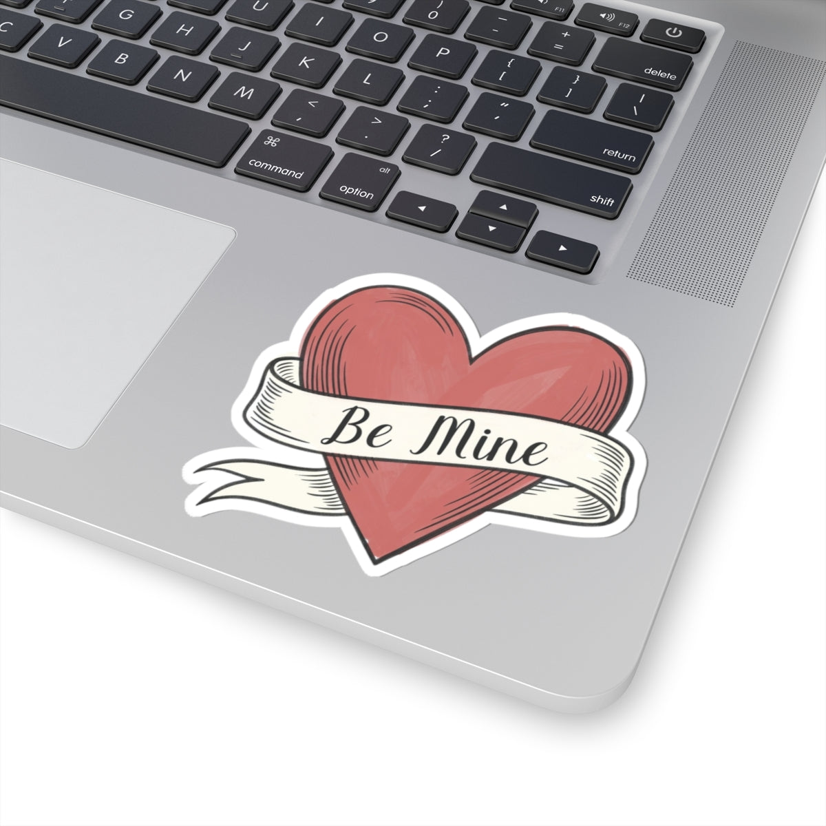 Be Mine Heart Romantic Laptop Decoration Sticker