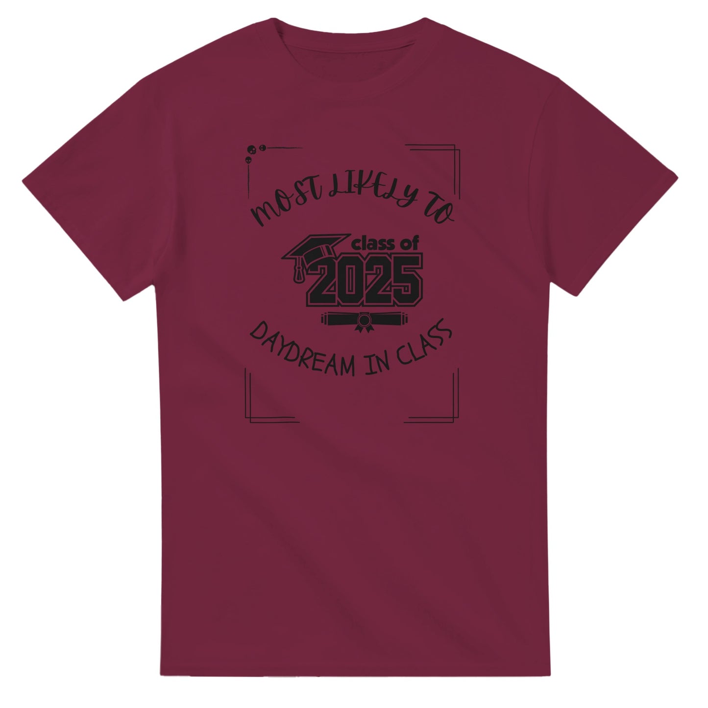 Most Likely To' high school design on a Heavyweight T-shirt