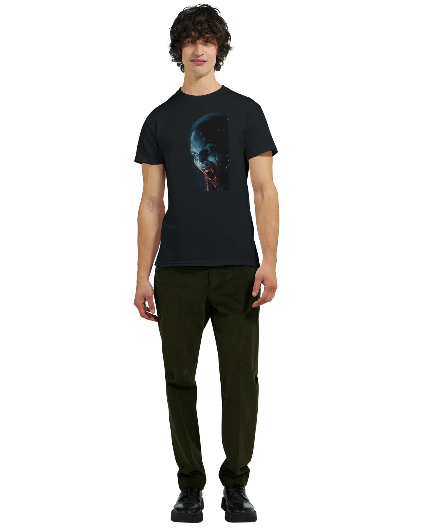 Cute Lil' Vampire on a Heavyweight T-shirt