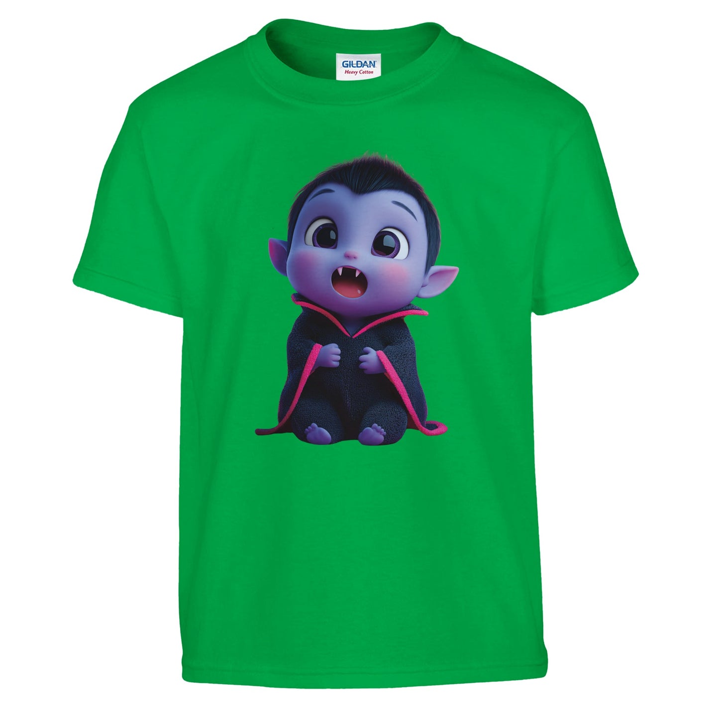 Cute Lil' Vampire on a Heavyweight T-shirt