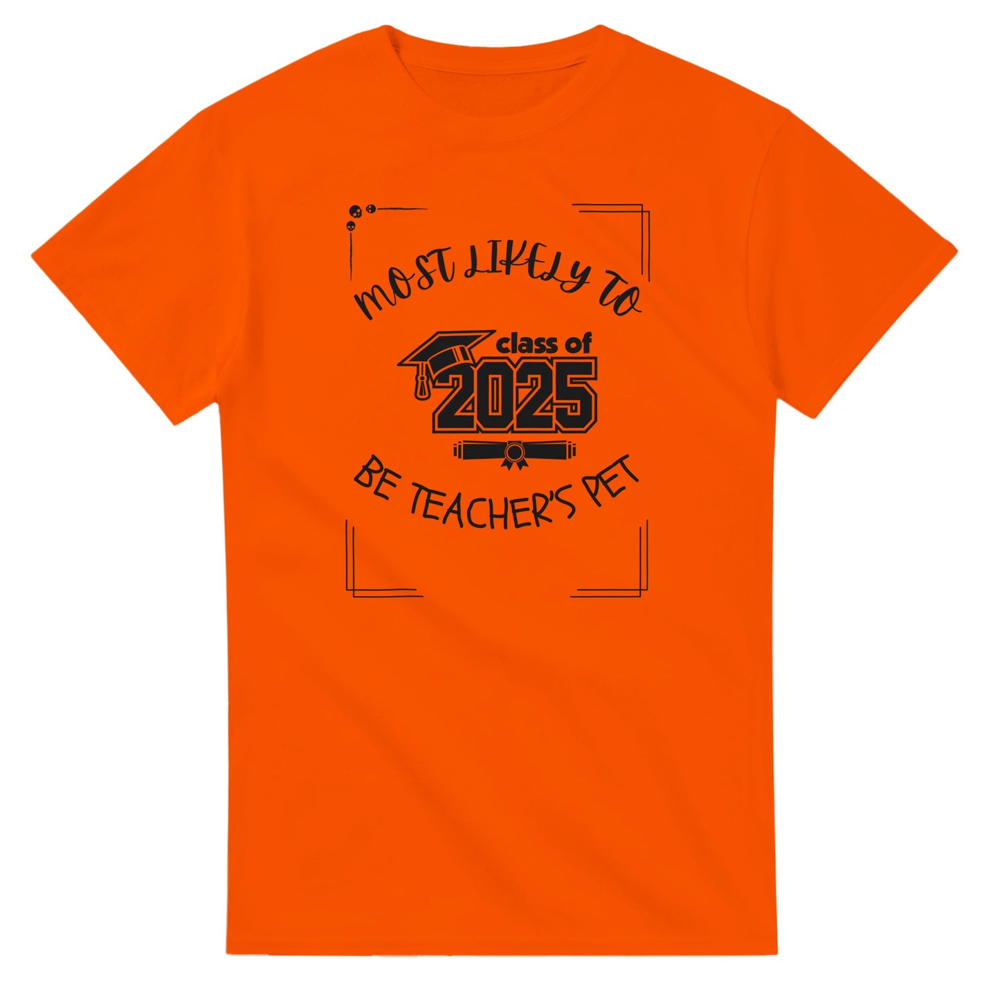 Most Likely To' high school design on a Heavyweight T-shirt