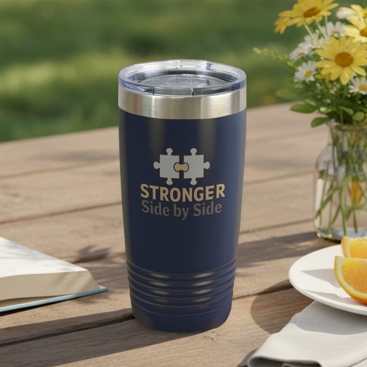 Stronger Side by Side Insulated Tumbler Cup