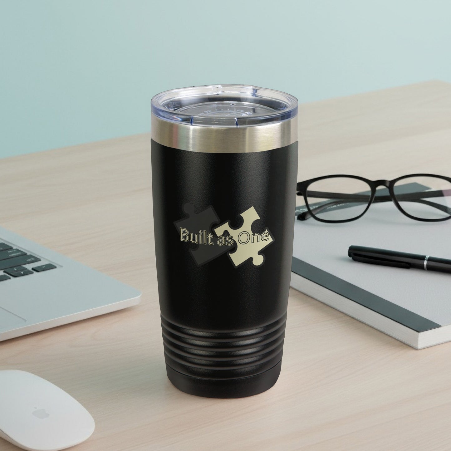 Built as One Insulated Travel Tumbler for Hot and Cold Drinks