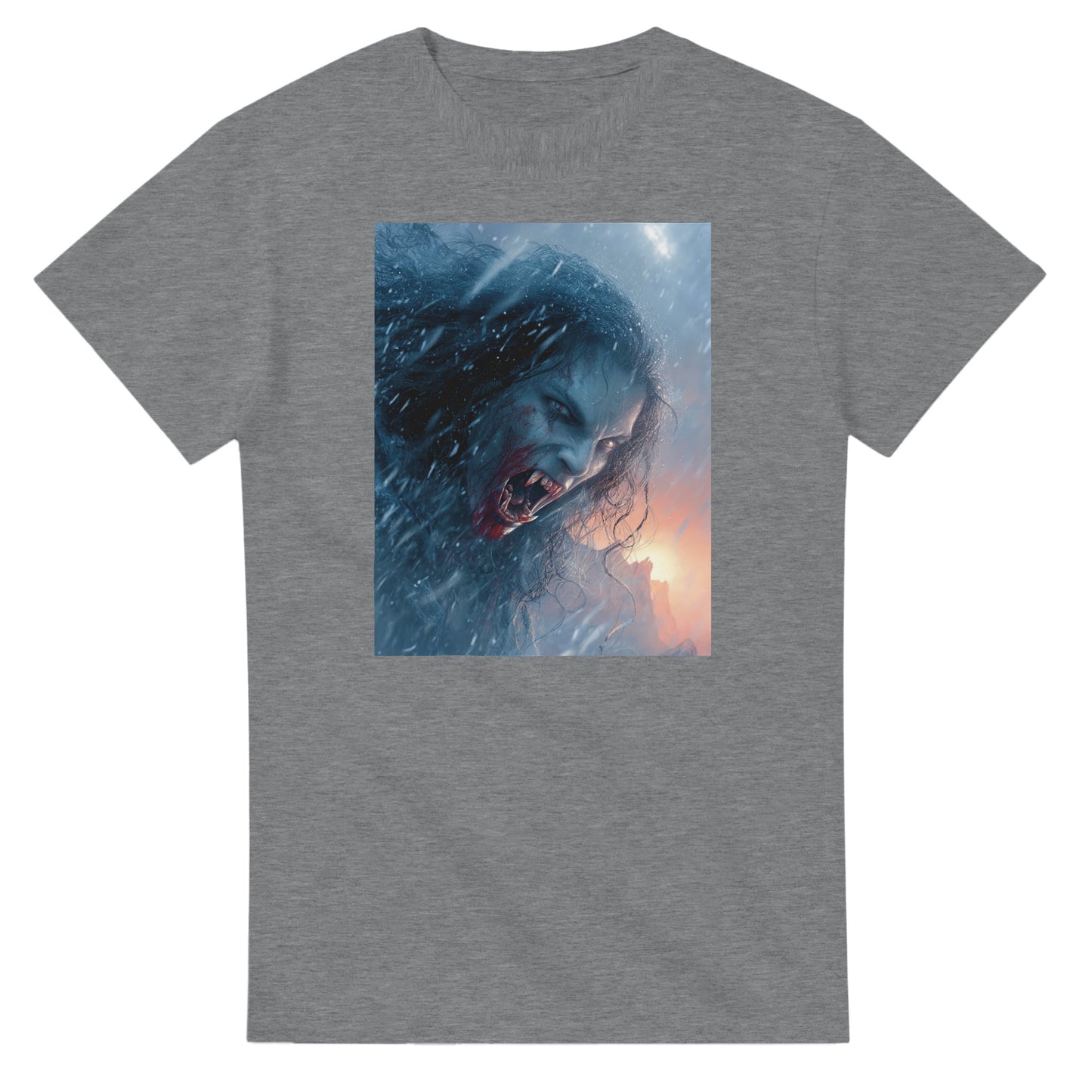 Cute Lil' Vampire on a Heavyweight T-shirt