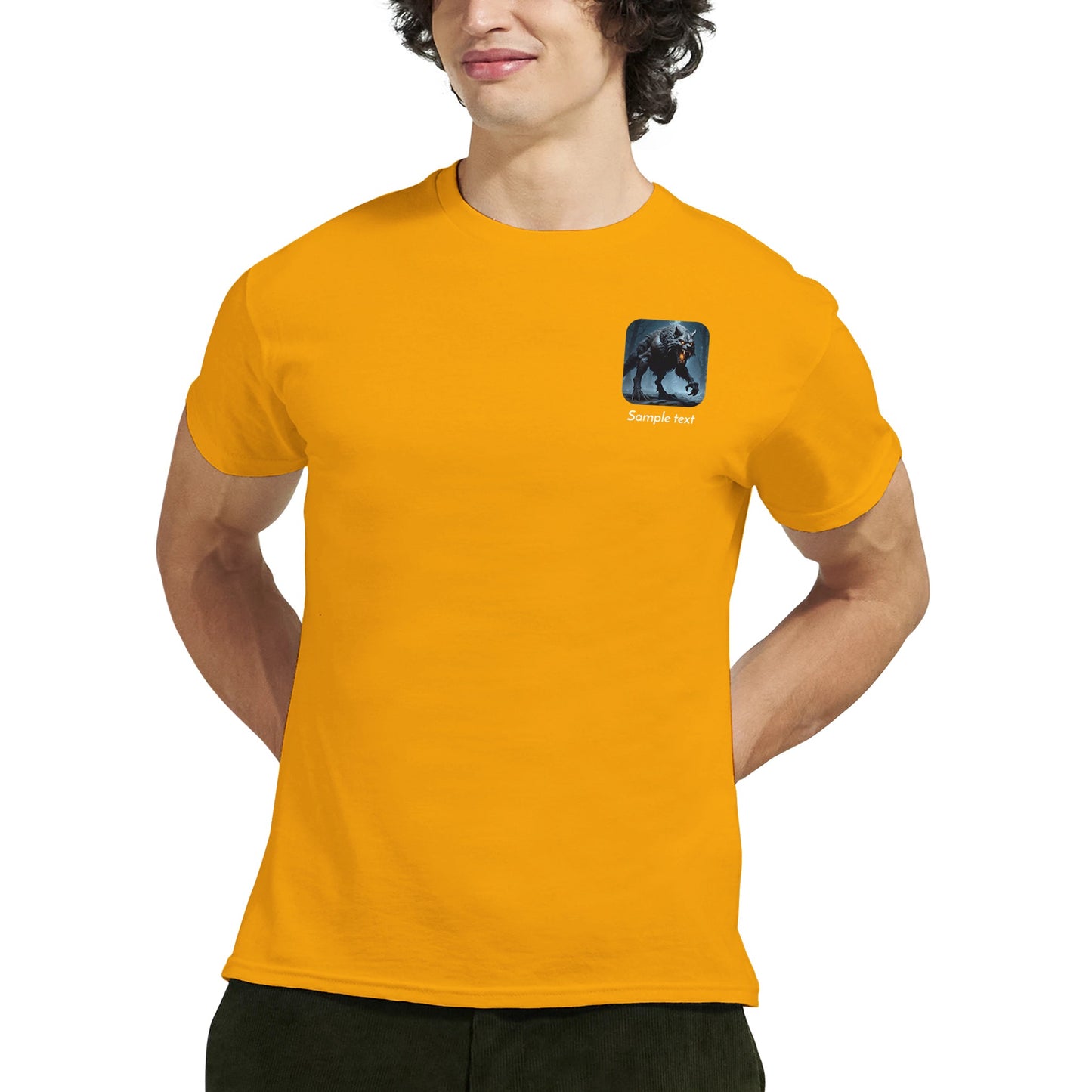 Werewolf on a Heavyweight T-Shirt