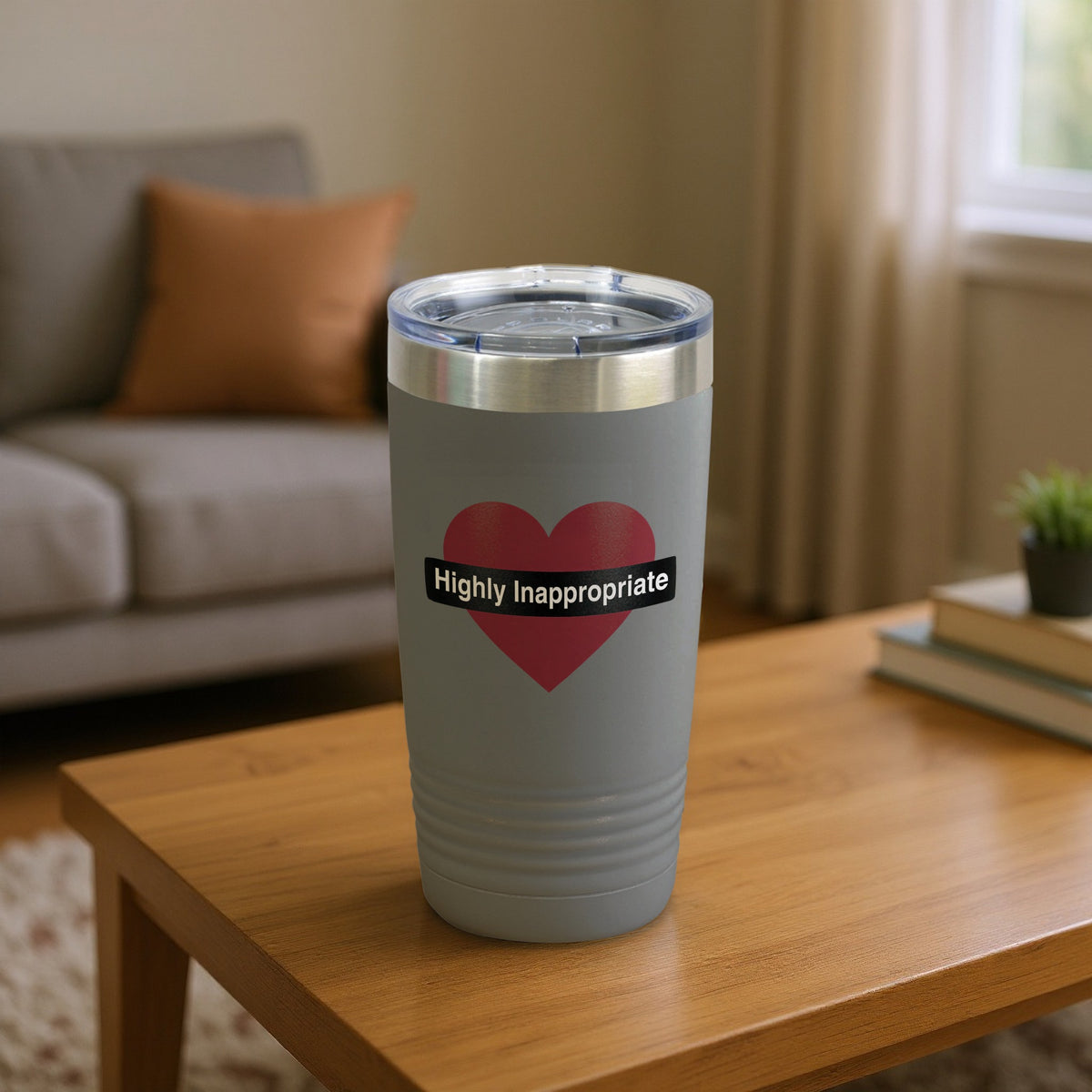 Highly Inappropriate Heart Insulated Tumbler Product
