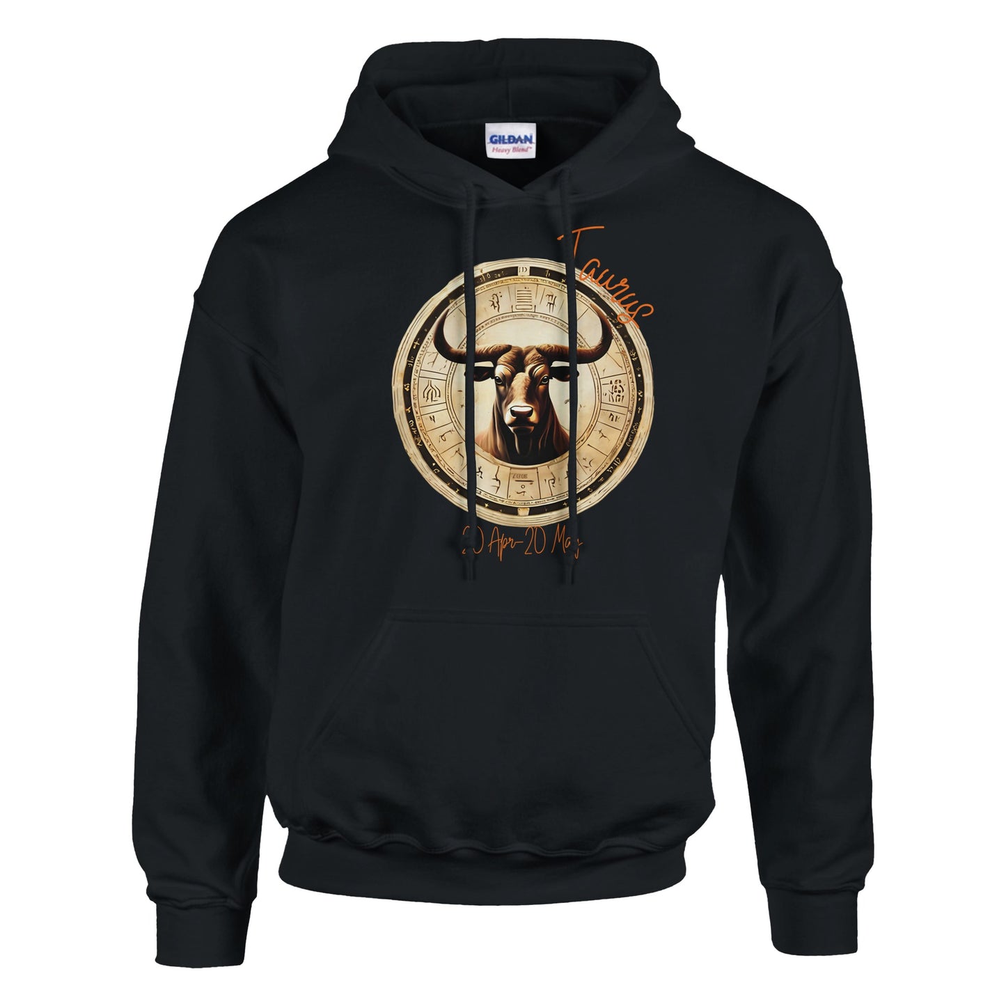Taurus Bull Classic Unisex on a pullover hoodie