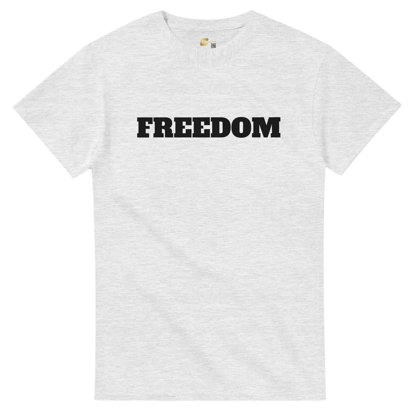 Charlie Kirk 'FREEDOM' on a Heavyweight T-Shirt