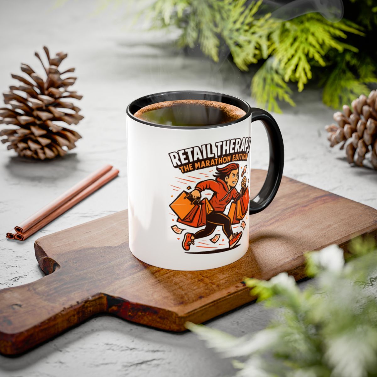 Retail Therapy The Marathon Edition Mug