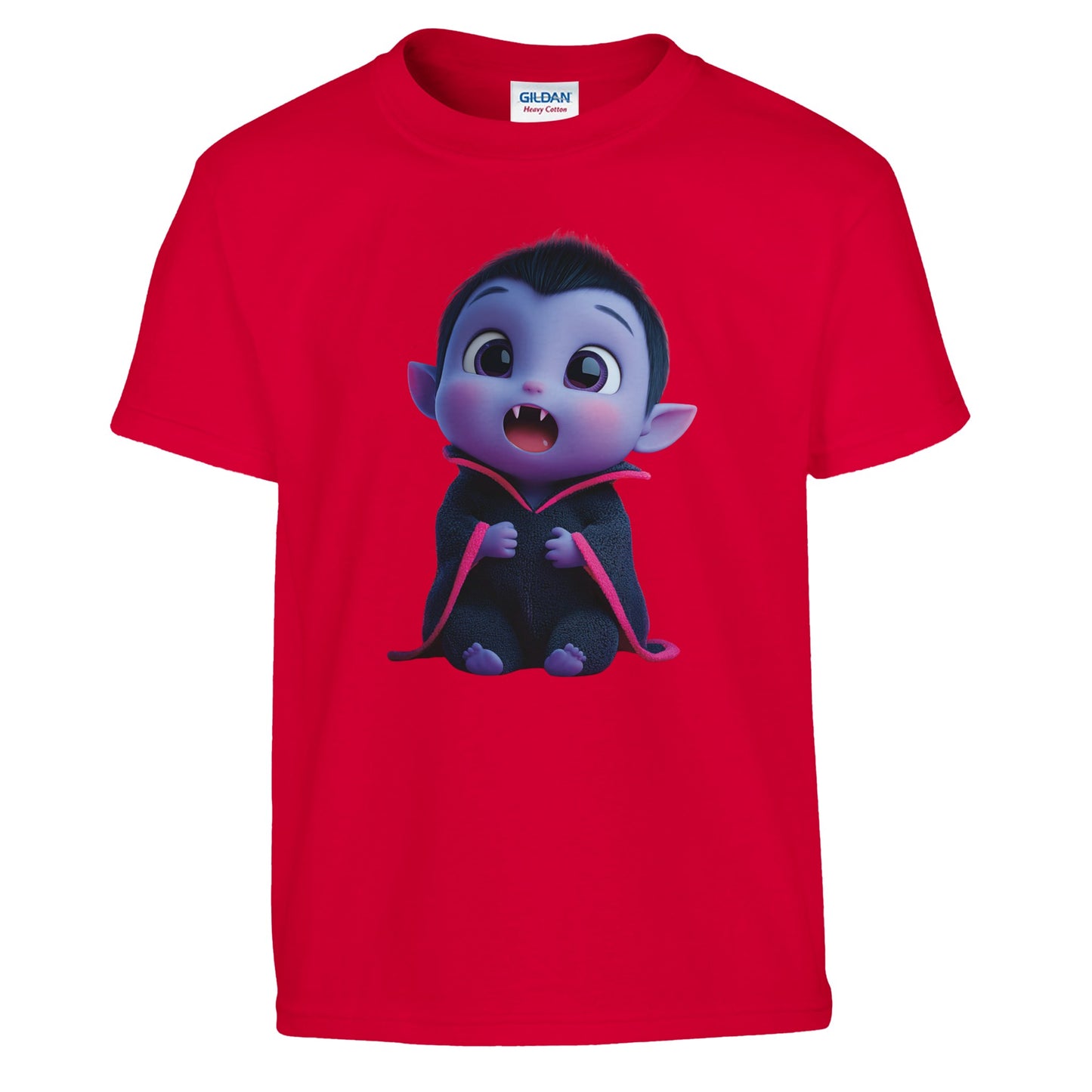 Cute Lil' Vampire on a Heavyweight T-shirt