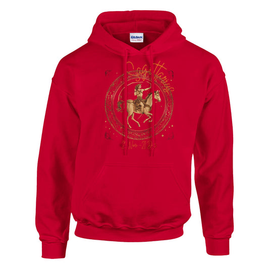 Sagittarius Horseman Classic Unisex on a pullover hoodie