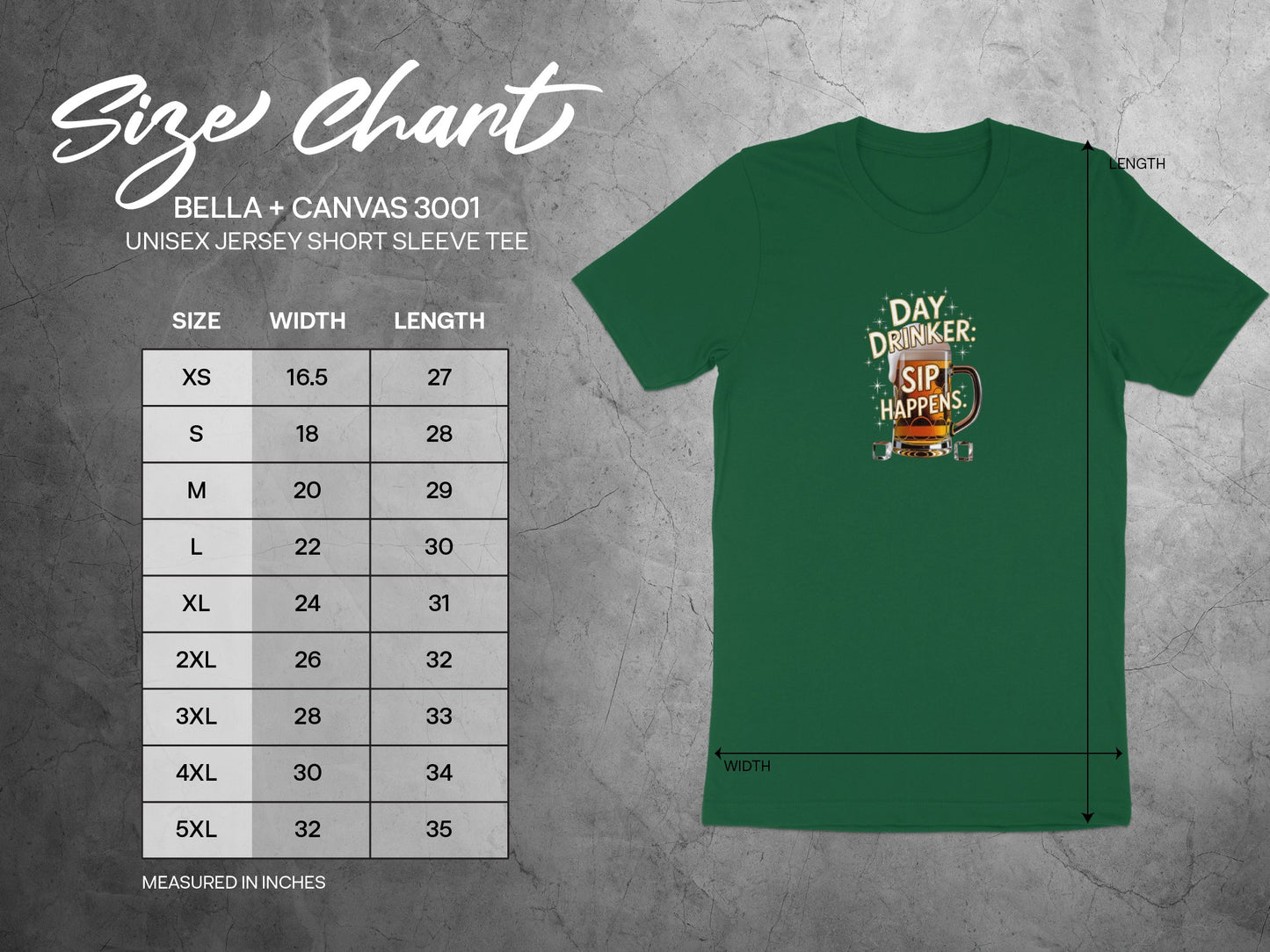 Day Drinker Sip Happens Unisex Jersey Short Sleeve Tee