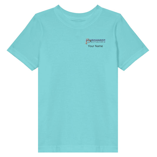Burghardt Metal Fabricating, Inc., logo on a Toddler Jersey T-Shirt