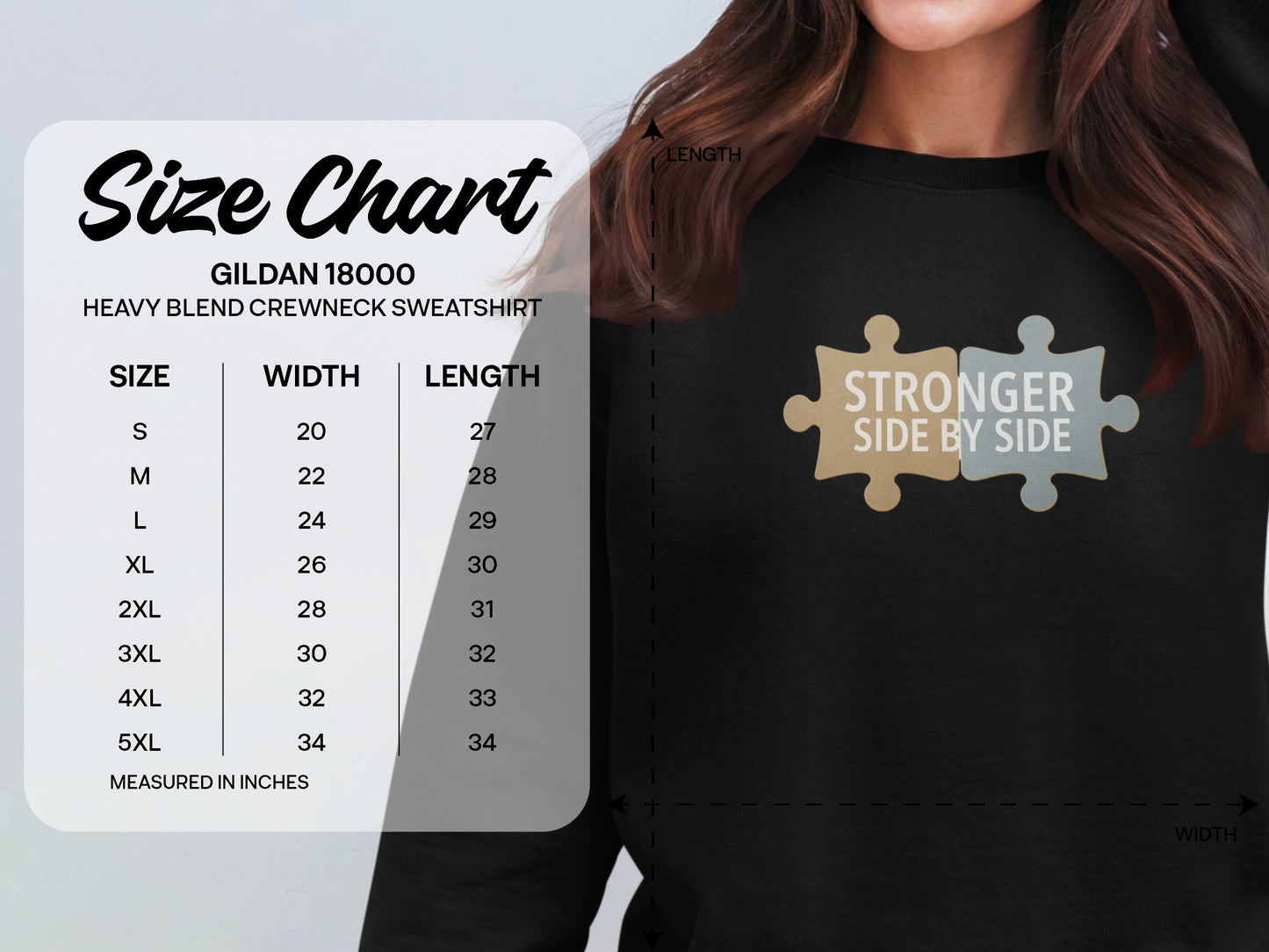Stronger Side By Side Crewneck Sweatshirt Product