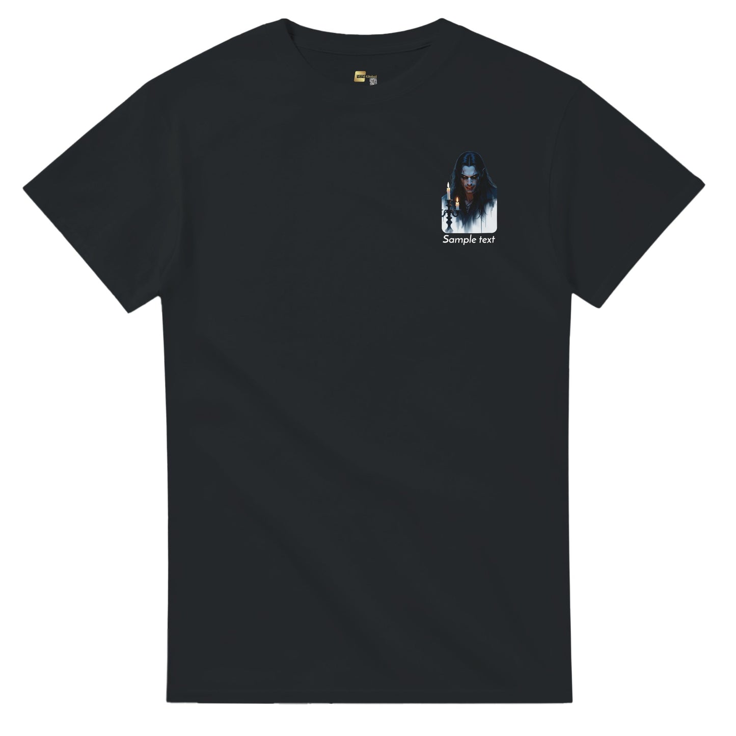 heavyweight crewneck t-shirt vampire personalized