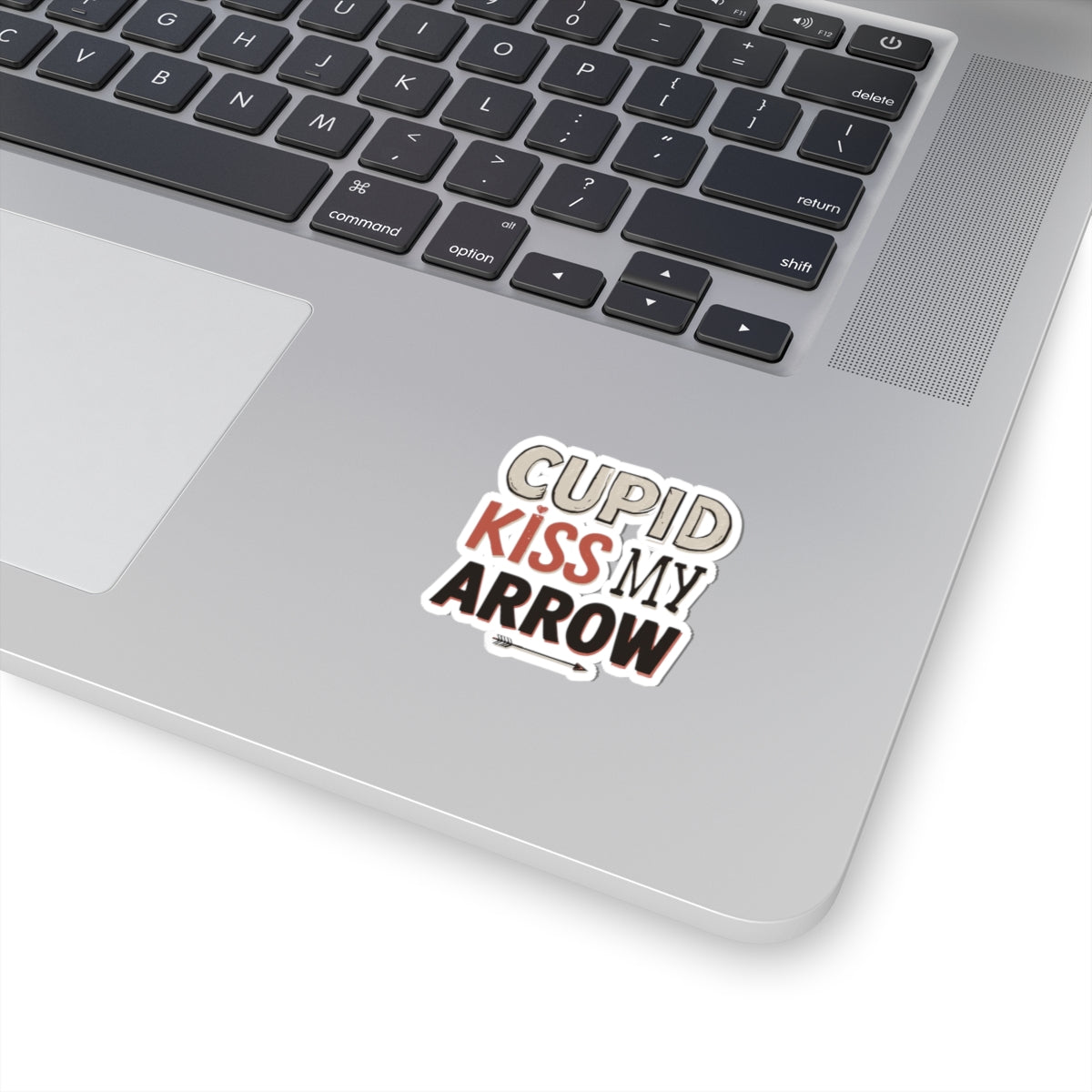 Cupid Kiss My Arrow Vinyl Laptop Sticker Decal