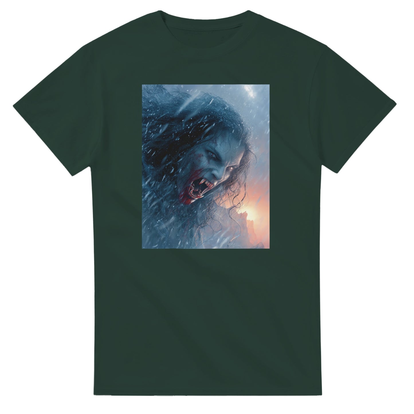 Cute Lil' Vampire on a Heavyweight T-shirt