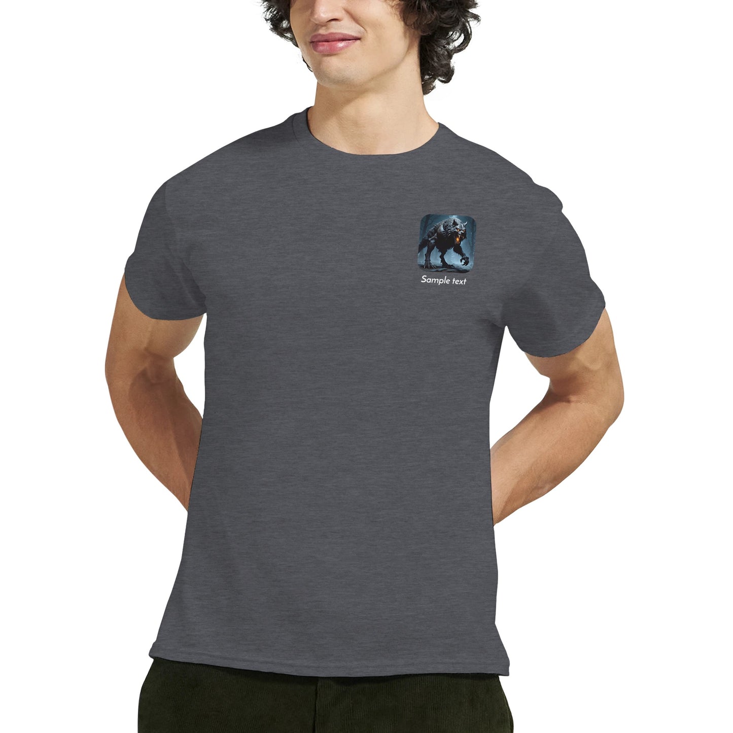 Werewolf on a Heavyweight T-Shirt